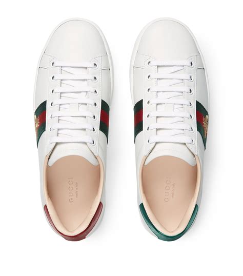 ace embroidered sneakers gucci|Gucci ace platform sneakers.